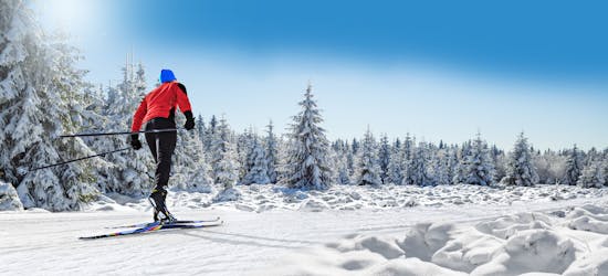 Aventura de esqui cross-country em Estocolmo
